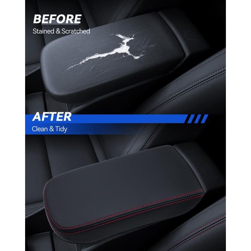 LANTU Armrest Cover for 2024 2025 Chevy Trax (LS, 1RS,