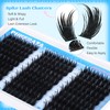 PHKERATA Spikes Lash Clusters Wispy Clusters Eyelash Extensions 12-20mm Volume