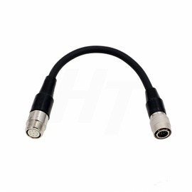 HangTon Canon Zoom Controller 8 Pin to Fujinon B4 ENG Lens Hirose 12 Pin Adapter Cable