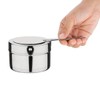 Olympia Stainless Steel Chafing Fuel Holder with Damper, Compatible with