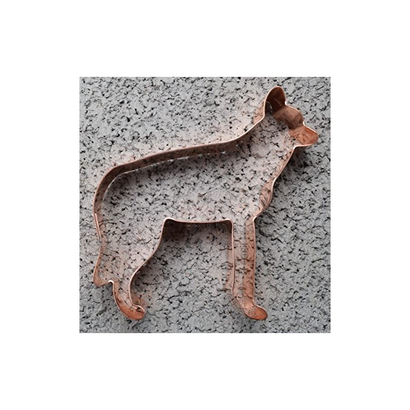 African Painted Dog ~ Zoo Mammals ~ Copper Animal Cookie