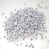 300 Pieces 10x10mm Big Large White Cube Acrylic Alphabet Letter