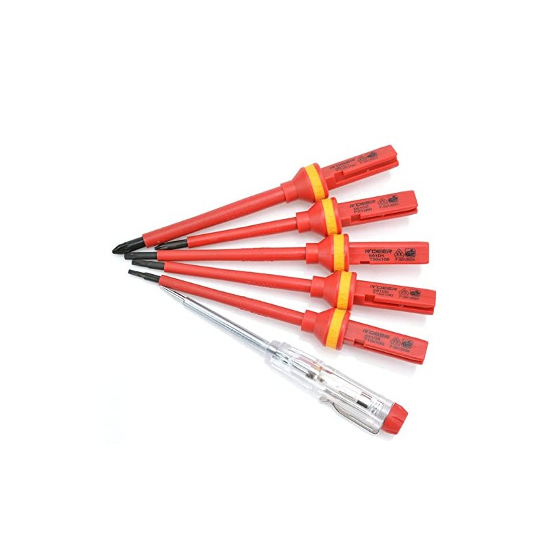 13-Piece VDE Insulated Screwdriver Set Electrician Repair Tool Set