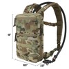 PETAC GEAR Tactical Molle Hydration Pack for 1.5L - Lightweight