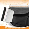 Round Insulated Bag 11x7in Oxford Cloth Casserole Carrier Reusable Cooler