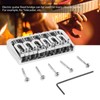 Electric Guitar Fixed Bridge Metal Adjustable Professional Guitar Fixed Bridge