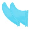 SUPVOX Tail Fin Set Surfboard Paddleboard Accessory Replacement Fin Part