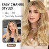 Clip in Hair Extensions Synthetic 4PCS Long Wavy Hair Extensions