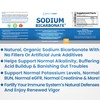 Organic Sodium Bicarbonate Alkaline 650 mg Capsules - Enhanced Kidney