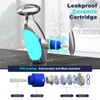 LED Temperature Changing Lighting Smart Faucet, 360° Rotating Pull-Out Fountain