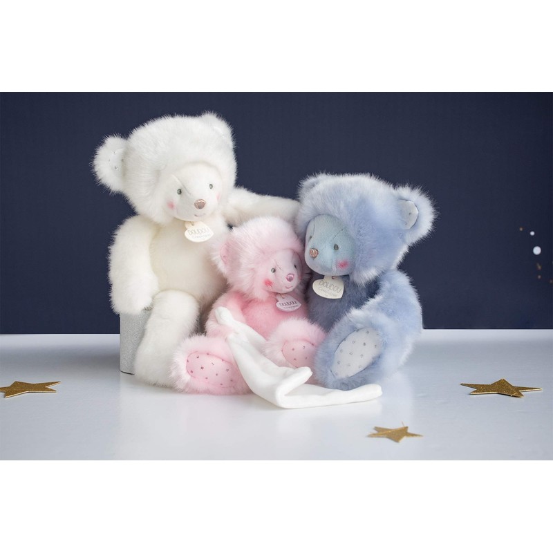 Doudou et Compagnie DC3556 TROP Mimi - White Teddy Bear
