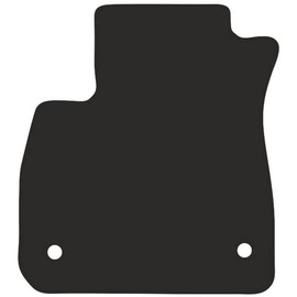 Wielganizator Car Mat - Fits Vauxhall Insignia B Liftback, Saloon, Estate, 2017- - Velour - Car Accessories - Car Floor Mats - Floor Mat Car - 1 Piece - Black