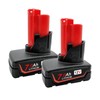 Upgraded 7000mAh 12V Battery Compatible for Milwaukee m12 Battery for