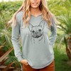 Inkopious Chew Chew The French Bulldog - Women's Cali Wave
