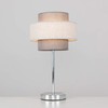 MiniSun Modern Polished Chrome Touch Bedside Table Lamp with a