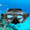 Adult Diving Goggles Face Shield Glasses Silicone Professional Snorkeling EquipmentsMK‑101