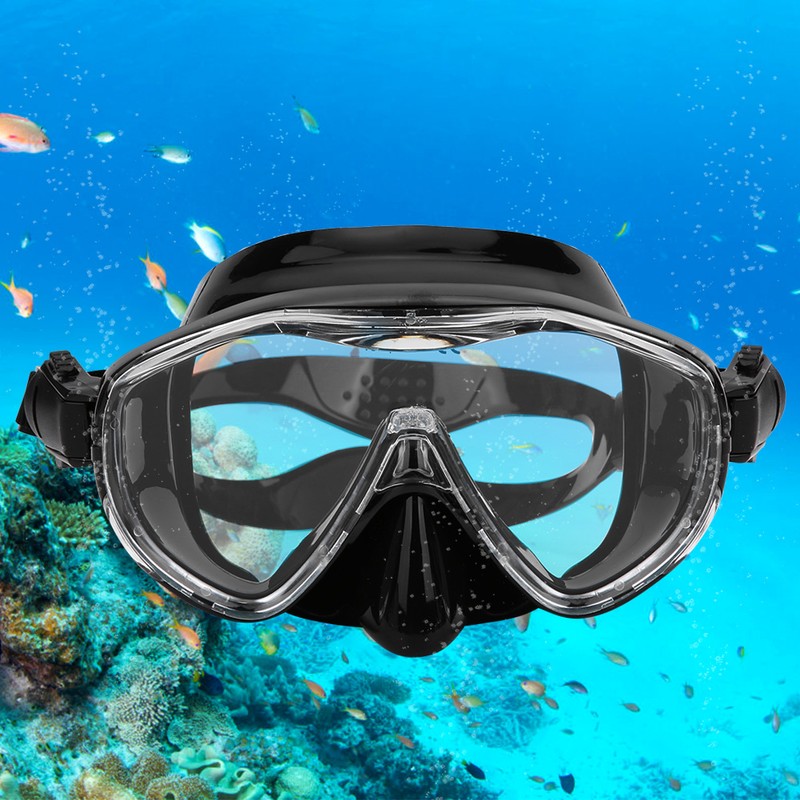 Adult Diving Goggles Face Shield Glasses Silicone Professional Snorkeling EquipmentsMK‑101