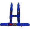 50 Caliber Racing Blue 2" 4 Point Harness w/bypass for