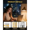 LUHMQ 3-Pack BA15D LED Bulb AC/DC 12V, 1157 1004 1076