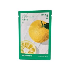 Innisfree Yuja Energy Mask 22ml (Brightening Moisturizing) / 유자 에너지 마스크22ml(화사보습)
