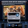 Smart Android Projector with 4K 8K Support, 600 ANSI, 360°