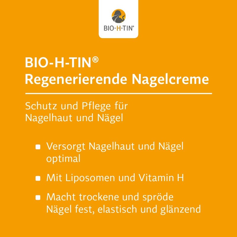BIO-H-TIN Strengthening Nail Serum (3.3 ml) & Nail Cream -