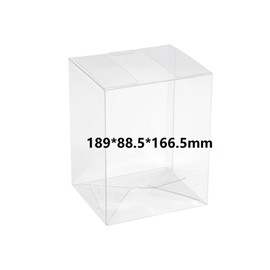 WICAREYO 10PCS Protector Case Clear Protective Box Display Box Plastic Cases Compatible for Elite Trainer Box ETB