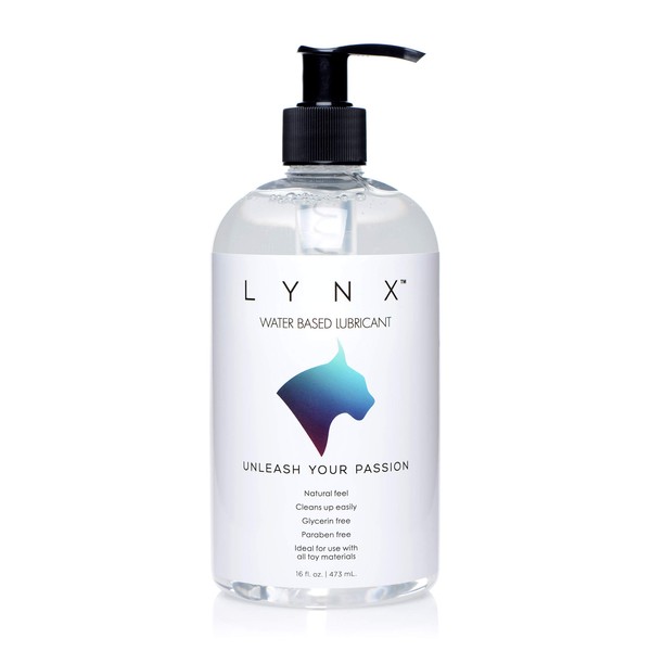 Lynx Water Based Personal Lubricant - 16 Fluid Ounces