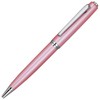 Lanier Pink Clara Ballpoint Pen - Glossy Clear Body with