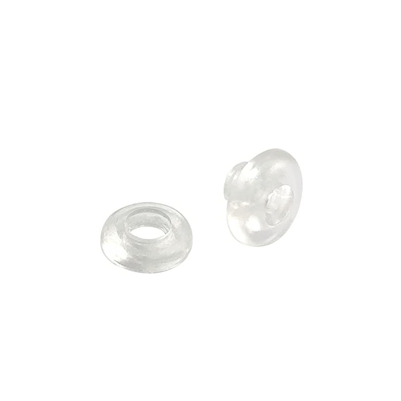 Plastic pressure eyelets, pressure rivets with hole, hole reinforcer, filling