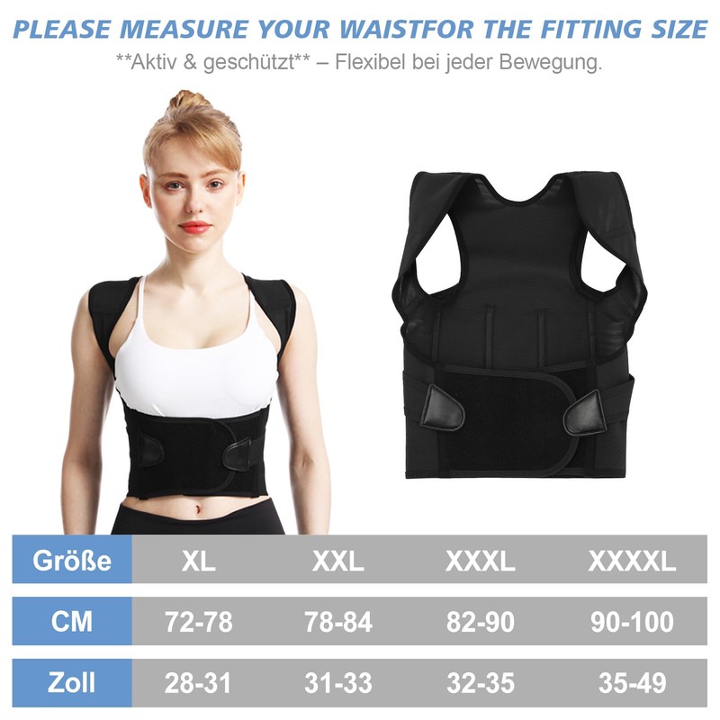 SOARFLY Back Straightener, Posture Correction Back for Women and Men,