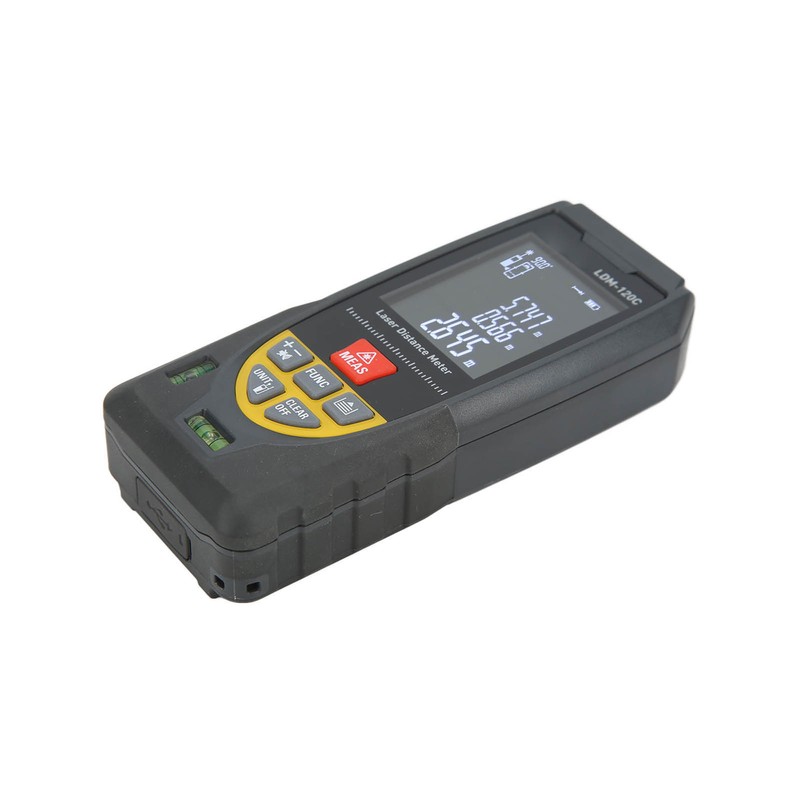 Laser Rangefinder LDM‑120C High Accuracy Antiglare Laser Infrared Electronic Ruler