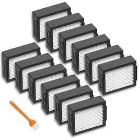 APZOVO irobo Roomba Replacement Filter for i7 i7+ i3 i3+ i4 i4+ i6 i6+ i8 i8+ E5 E6 E7 Pack of 12
