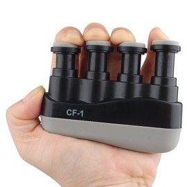 Futheda Hand Strengthening Guitar Finger Exerciser Portable Finger Exerciser for Adults and Children Learning Piano Violin Zither Bass