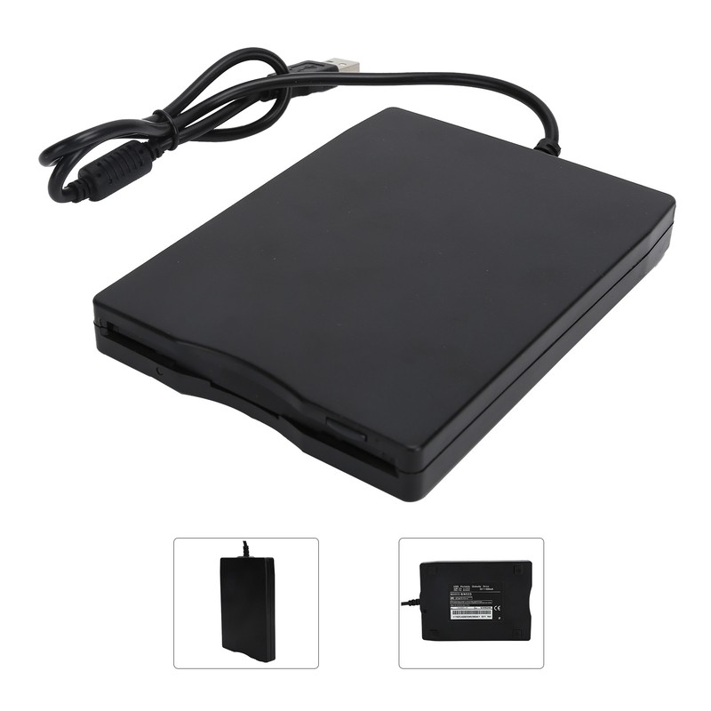 USB Floppy Disk Drive External Portable 1.44MB FDD Universal for