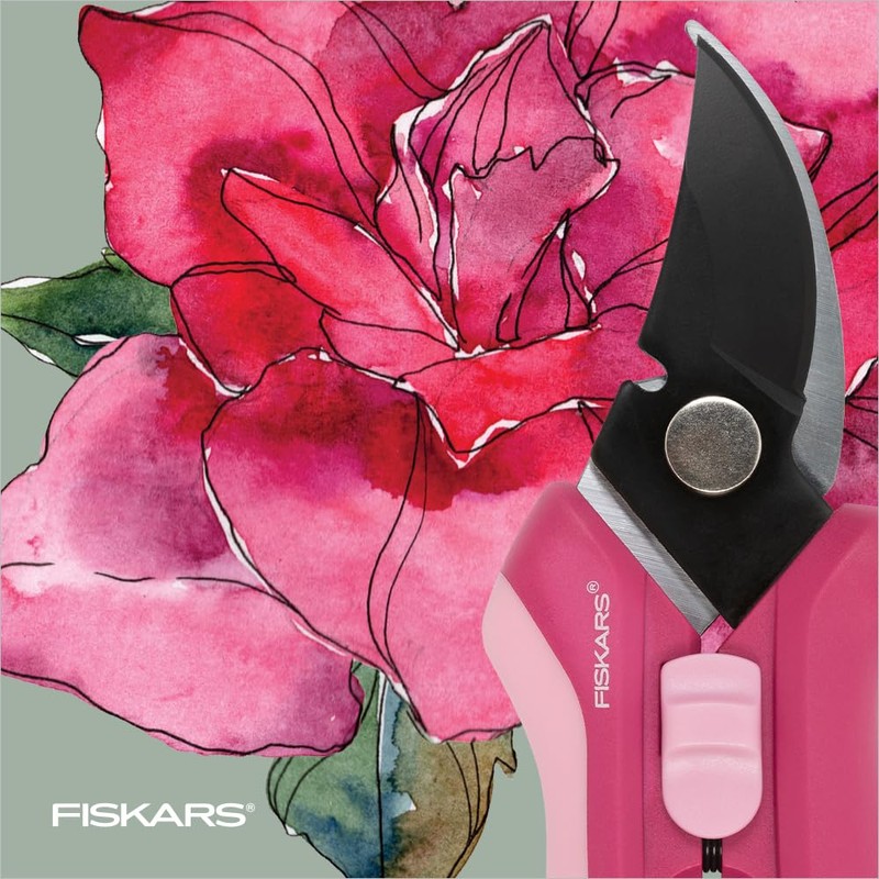 Fiskars Floral Pruning Shears, Gardening Gifts for Women, Plant Cutting