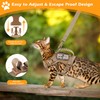SALFSE Tactical Cat Harness and Leash Set for Walking Escape
