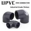 UPVC Elbow Pipe Fitting, 90 Degree Water Pipe Connector Elbow
