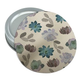 Cool Succulents and Cactus Round Rubber Non-Slip Jar Gripper Lid Opener