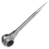 WEDO Stainless Steel Scaffold Podger Ratchet Wrench,Double Side 12 Point
