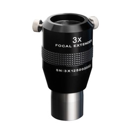 Explore Scientific 3X Barlow Lens Focal Extender 1.2 in (31.7 mm) Diameter [Parallel Imports]