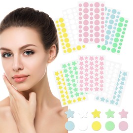 Pack of 400 Hydrocolloid Acne Patches for Face to Cover Pimples, Blemishes and Acne, Suitable for All Skin Types