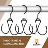 ZEDODIER 6 Pack Purse Hanger Bag Organizer for Closet, Heavy