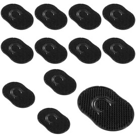 YBEATY 12 Pcs Pocket Palm Combs Scalp Massager Hair Brush Comb Portable Shampoo Comb Wave Detangler for Shower Women Men Beard Brush Short Hair