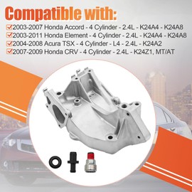 Raodelupe 19410-RAA-A00 Water Pump Housing Compatible with Acura TSX Honda Accord Element CRV 2003-2011 Replaces 17130-PNA-003 17139-PK1-000 17136-PNA-000