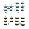 12 Hole Plant Lamp Set with LED Grow Lamp Seedling