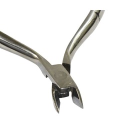 ToolUSA 4" Stainless Steel Cuticle Nipper With Spring Action Handles: CARE-38905