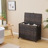 Laundry Hamper with Wheels, 52.8 Gallon(200L) Rolling Laundry Basket with