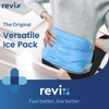 REVIX Gel Ice Pack for Back Discomfort Relief, Soft Plush