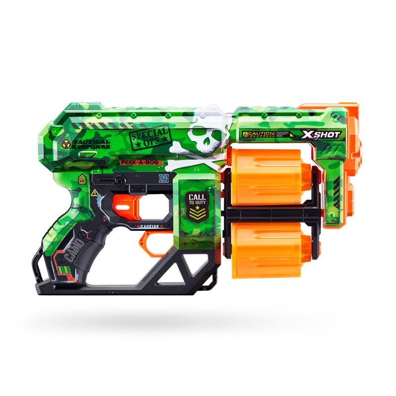 X-Shot Skins Dread Camo Foam Dart Blaster (24 Darts)